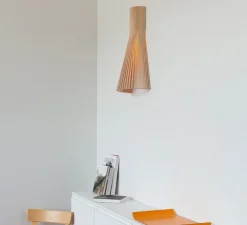 Applique murale, Secto 4231, noyer, avec câble H45cm - Secto Design
