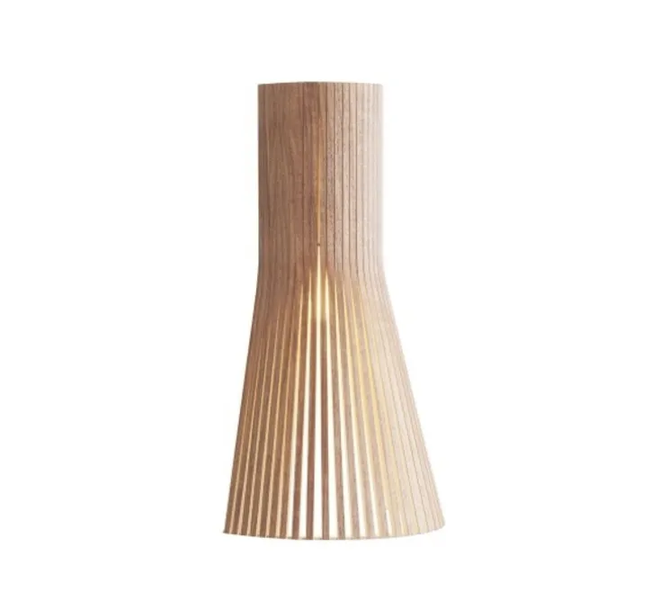 Applique murale, Secto 4231, noyer, avec câble H45cm - Secto Design