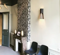 Applique*Secto Design Applique murale, Secto 4231, , 3000K, 370lm, H45cm, L25cm - noir