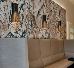 Applique*Secto Design Applique murale, Secto 4231, , 3000K, 370lm, H45cm, L25cm - noir