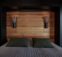 Applique*Secto Design Applique murale, Secto 4231, , 3000K, 370lm, H45cm, L25cm - noir