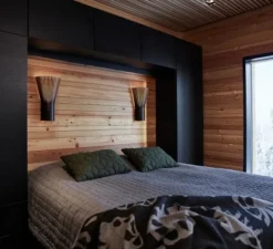 Applique*Secto Design Applique murale, Secto 4231, , 3000K, 370lm, H45cm, L25cm - noir