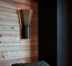 Applique*Secto Design Applique murale, Secto 4231, , 3000K, 370lm, H45cm, L25cm - noir