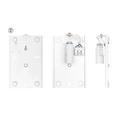 Applique*Secto Design Applique murale, Secto 4230, sans câble, , L31cm, H60cm - bouleau