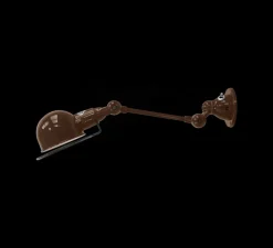 Applique*Jieldé Applique murale, Signal 1 bras, SI701, , L32cm, H15cm - marron, brillant