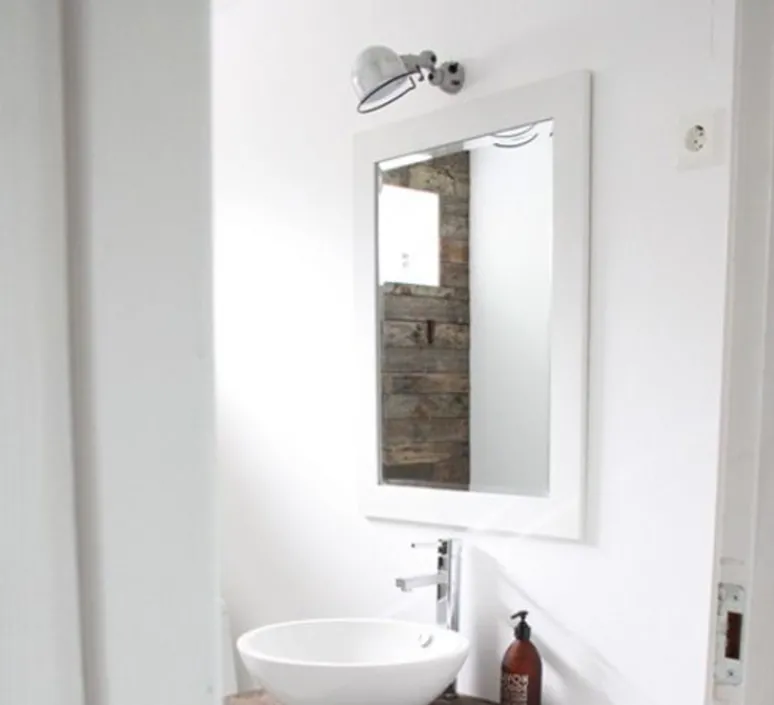 Applique*Jieldé Applique murale, Signal SI300, brillant, L28cm, H15cm - blanc