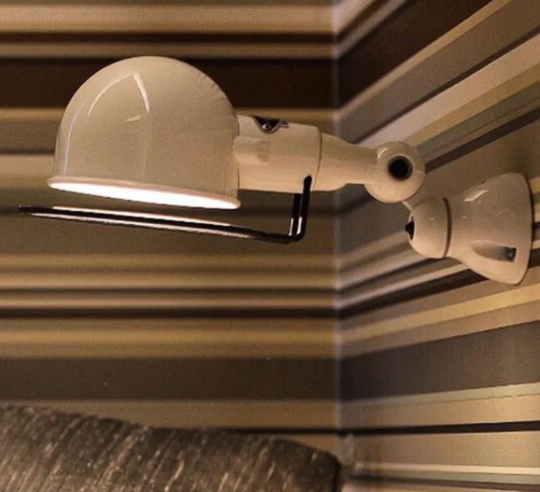 Applique*Jieldé Applique murale, Signal SI300, brillant, L28cm, H15cm - blanc