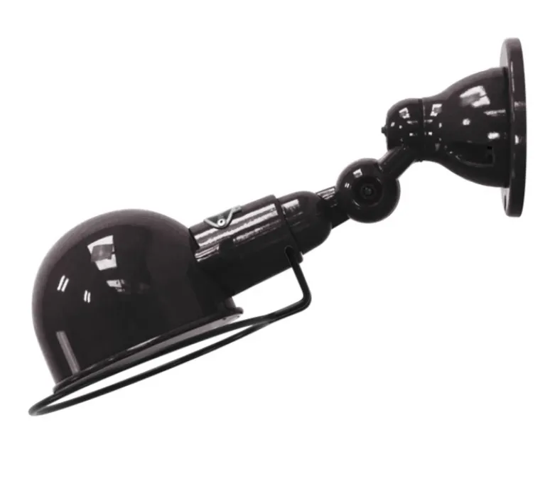 Applique*Jieldé Applique murale, Signal, SI300, noir, brillant, L28cm, H15cm - noir brillant