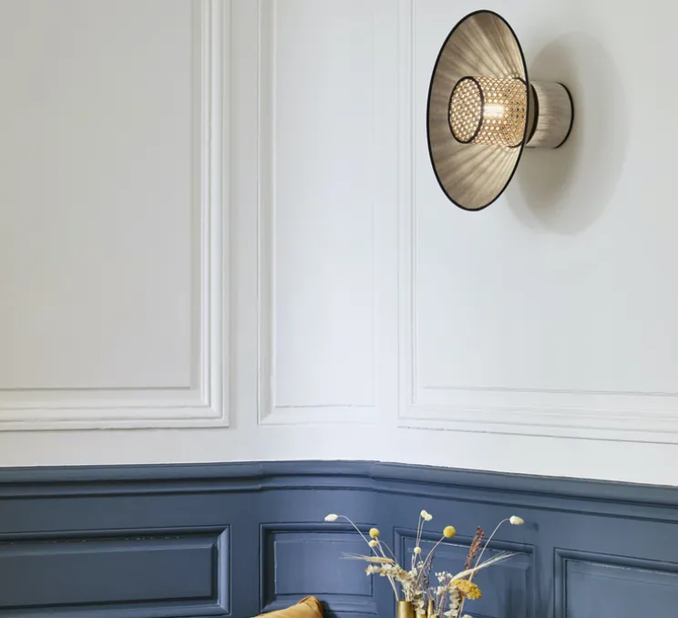 Applique murale, Singapour, nude, L40.0cm, H22cm - Market Set