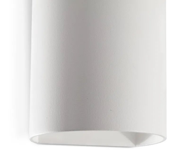 Applique*Faro Applique murale, Sole 1L, lisse, , L8cm, H10cm - blanc