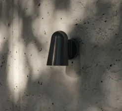 Applique murale, Solid SC105, bronze, IP44, L9,5cm, H15cm - Andtradition