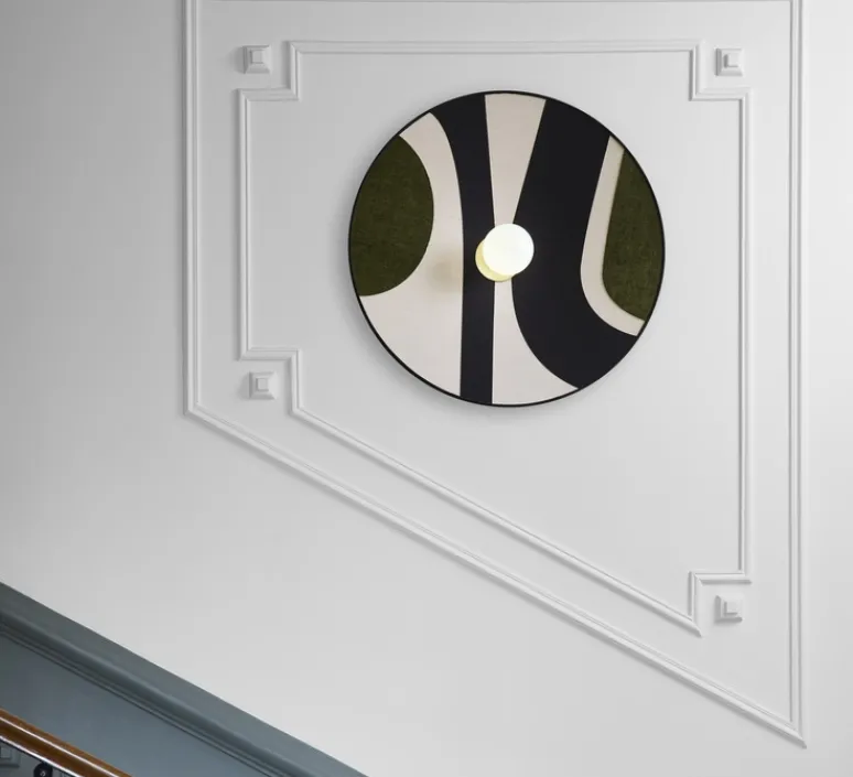 Applique*Market Set Applique murale, Sonia Laudet D60, , Ø60cm, P16cm - bouleau seventies