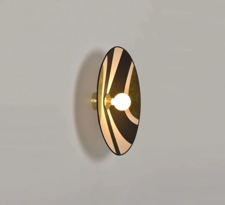 Applique*Market Set Applique murale, Sonia Laudet D60, , Ø60cm, P16cm - bouleau seventies