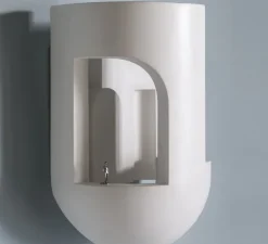 Applique*DCW éditions Paris Applique murale, Soul Story 3, , LED, dim, 2700K, 250 lm, L18,5cm, H28,7cm - blanc