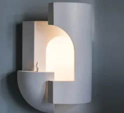 Applique murale, Soul Story 2, blanc, LED, dim, 2700K, 250 lm, L20,5cm, H29,7cm - DCW éditions Paris