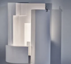 Applique*DCW éditions Paris Applique murale, Soul Story 5, , LED, dim, 2700K, 250 lm, L18,8cm, H26,2cm - blanc