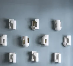 Applique*DCW éditions Paris Applique murale, Soul Story 5, , LED, dim, 2700K, 250 lm, L18,8cm, H26,2cm - blanc