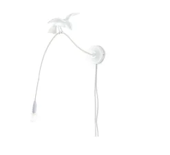 Applique*Seletti Applique murale, Sparrow Wall Cruising, , L10cm, H10cm - blanc