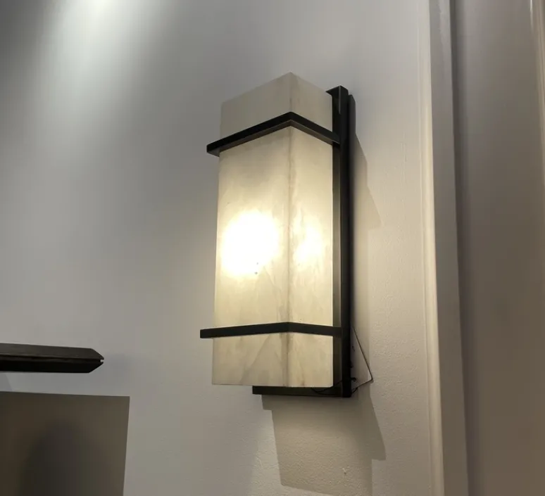 Applique*Eichholtz Applique murale, Spike S, , L9cm, H34cm - albâtre, bronze