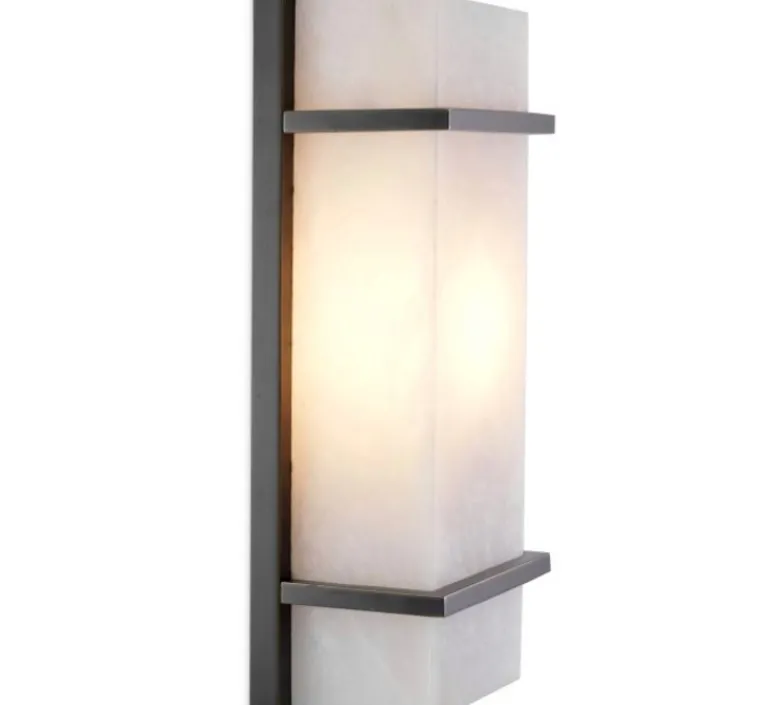 Applique*Eichholtz Applique murale, Spike S, , L9cm, H34cm - albâtre, bronze