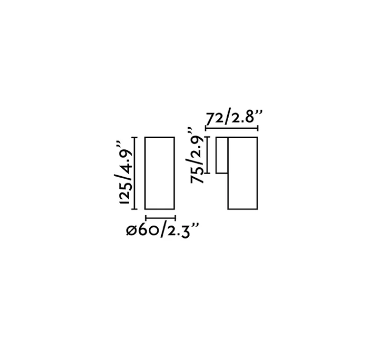 Applique*Faro Applique murale, Stan, , L6cm, H12,5cm - blanc