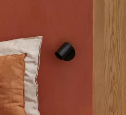 Applique*Faro Applique murale, Stan, , Ø6cm, H10,5cm - noir mat