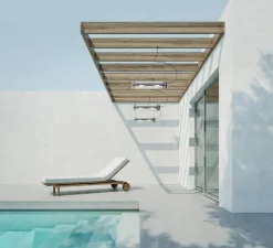 Suspension|Plafonnier & Spot*Sammode Applique murale, suspension, plafonnier, Rimbaud, 2700K, , L68cm, IP68 - cuivre