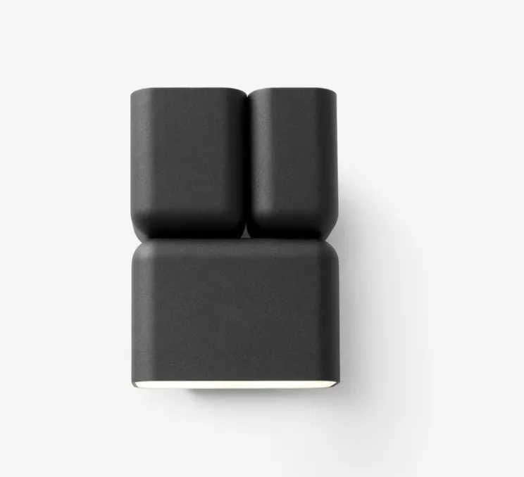 Applique murale, Tabata, noir, L15cm, H21cm - Andtradition