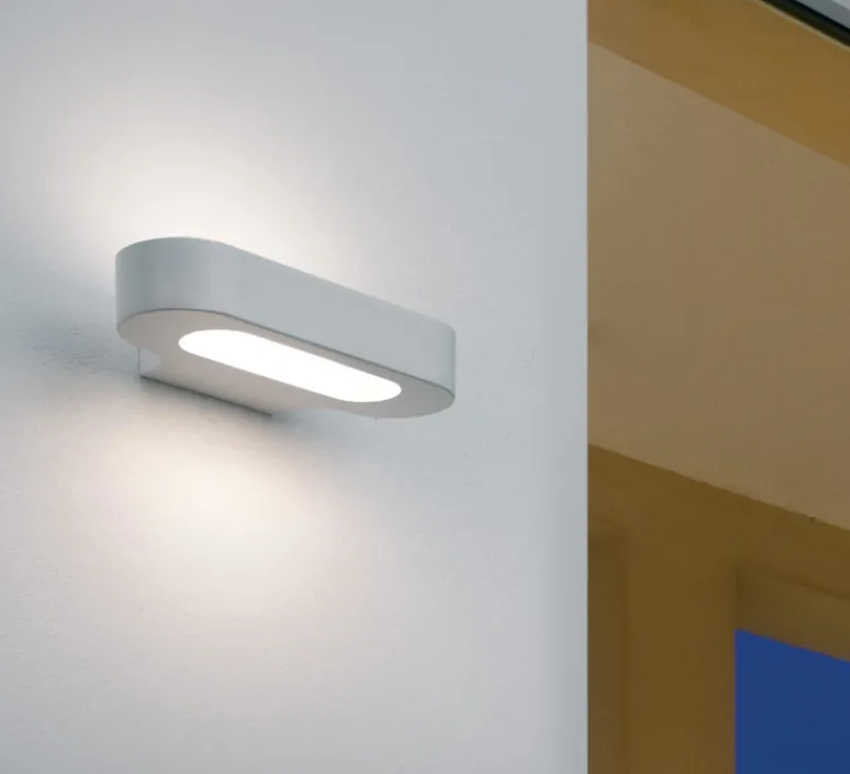 Applique*Artemide Applique murale, Talo, , LED, 2700K, 1344lm, dimmable, L21cm, H4,2cm - argent