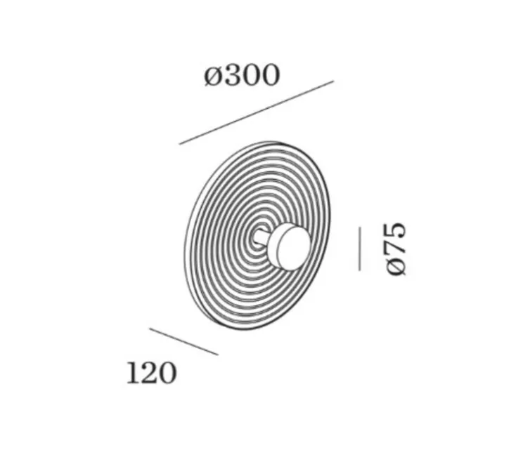 Applique murale, Tapis 1.0, vert jade, LED, dim, 2700K, 380 lm, L30cm, H30cm - Wever&Ducré
