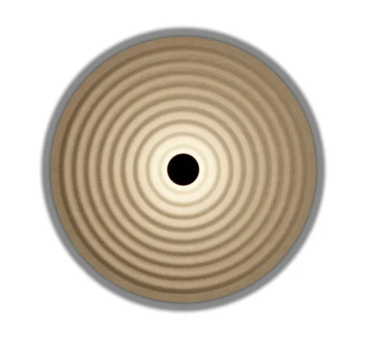 Applique murale, Tapis Soft 1.0, blanc cassé, LED, dim, 2700K, 380 lm, Ø65cm, H12cm - Wever&Ducré