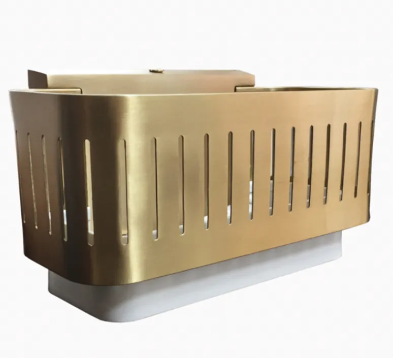 Applique*Gong Applique murale, Tarya Small, , L23,2cm, H14,5cm - laiton, blanc