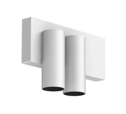 Applique*Doxis Applique murale, Tektus 45 Wall Double, 51°, Non dimmable, , LED, 2700K, 772 lm, Ø4,5cm, H11,4cm - blanc