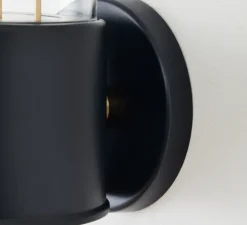 Applique*Tala Applique murale, The Muse , , IP44, IP44, 2800K, 500lm,Ø12,5cm, H33,8cm - Hackless black