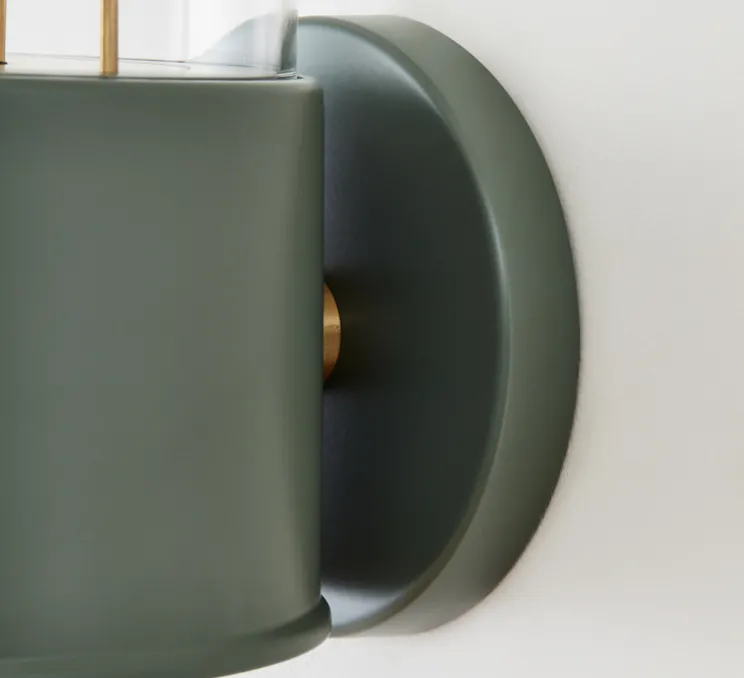 Applique murale, The Muse , Pleasure Garden green, IP44,2800K, 500lm, Ø12,5cm, H33,8cm - Tala