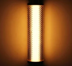 Applique*Elements lighting Applique murale, Tiffany, , IP44, LED, 2700K, 1050 lm, Ø13,5cm, H38cm - Graphite