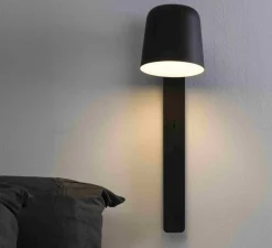 Enfants|Applique*Faro Applique murale, Tila, , L46 cm, H 14,50cm - noir