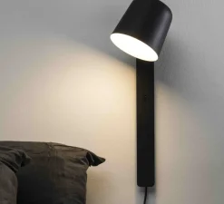 Enfants|Applique*Faro Applique murale, Tila, , L46 cm, H 14,50cm - noir