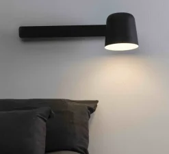 Enfants|Applique*Faro Applique murale, Tila, , L46 cm, H 14,50cm - noir