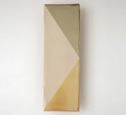 Applique murale, Tile VJ, vert, jaune, L10cm, H30cm - Violaine D'Harcourt