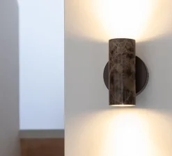 Applique murale, Tivoli, marron, L10cm, H17cm - It's about Romi