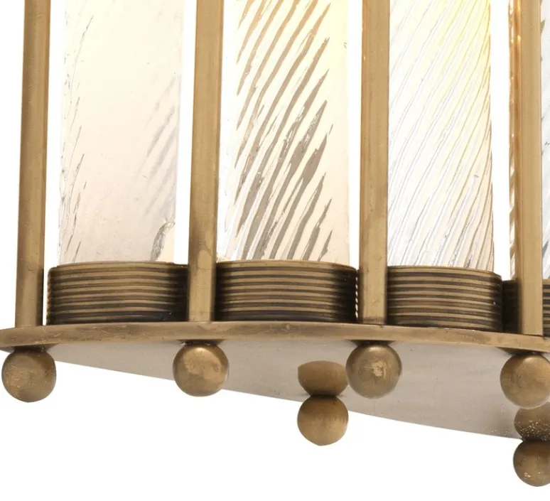 Applique*Eichholtz Applique murale, Tiziano, L22cm, H54cm - laiton vieilli,