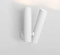 Applique murale, Tobu, blanc, LED, dim, 2700K, 7100 lm, L21,3cm, H40cm - Rotaliana