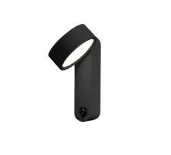Applique murale, Toggle, anthracite, LED, 2700K, 700 lm, L9,6cm, H17,1cm - Martinelli Luce