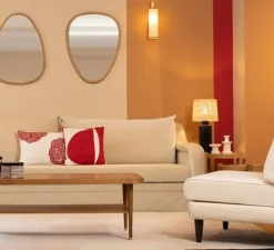 Applique*Sarah Lavoine Applique murale, Tokyo, acier, rabane, , L9cm, H39cm - blanc