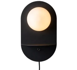 Applique murale, Tokyo, noir, L15cm, H34cm - It's about Romi