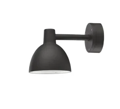Applique*Louis Poulsen Applique murale, Toldbod 155, , IP44, Ø15,5cm, H26,7cm - noir