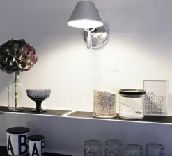 Applique*Artemide Applique murale, Tolomeo Micro Faretto, , 3000K, 491lm, H20cm, L21cm - aluminium