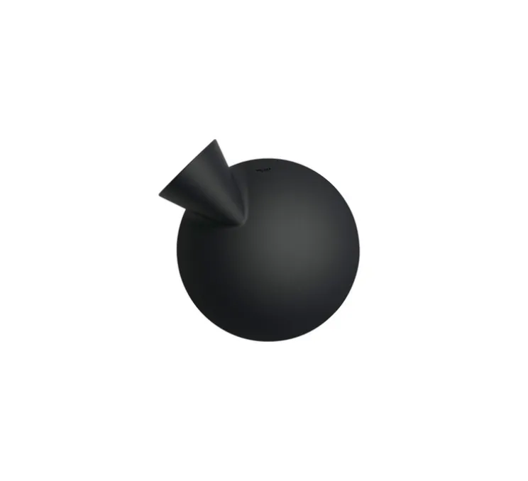 Applique murale, Tortuga, anthracite, LED, dim, 2700K, 885 lm, L14cm, H16cm - Martinelli Luce