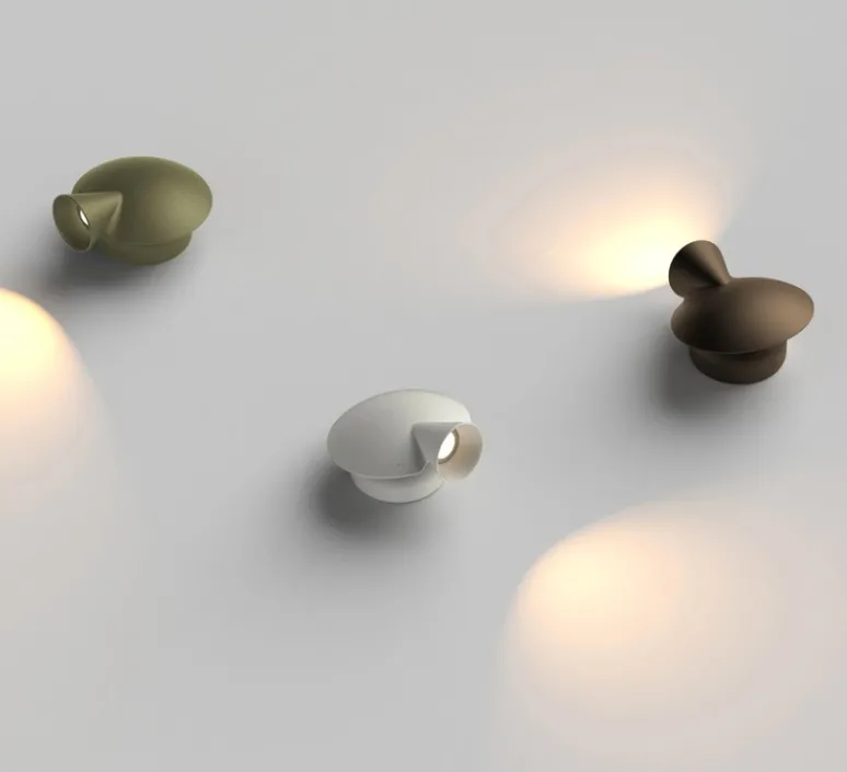 Applique*Martinelli Luce Applique murale, Tortuga, , LED, dim, 2700K, 885 lm, L14cm, H16cm - rouille